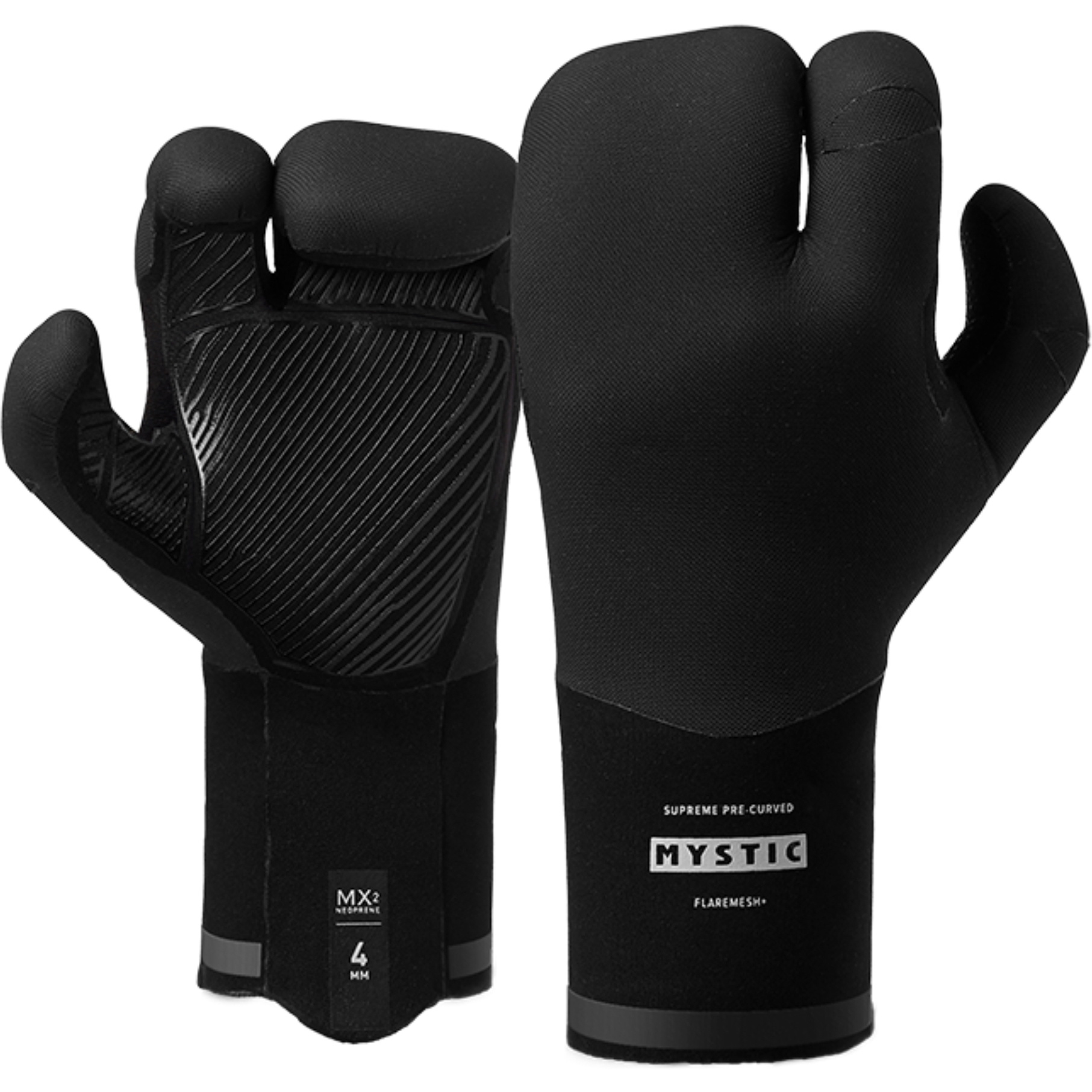 2026 Mystic Supreme 4mm Guante De Viento Precurvado Lobster 35015.250070 - Black